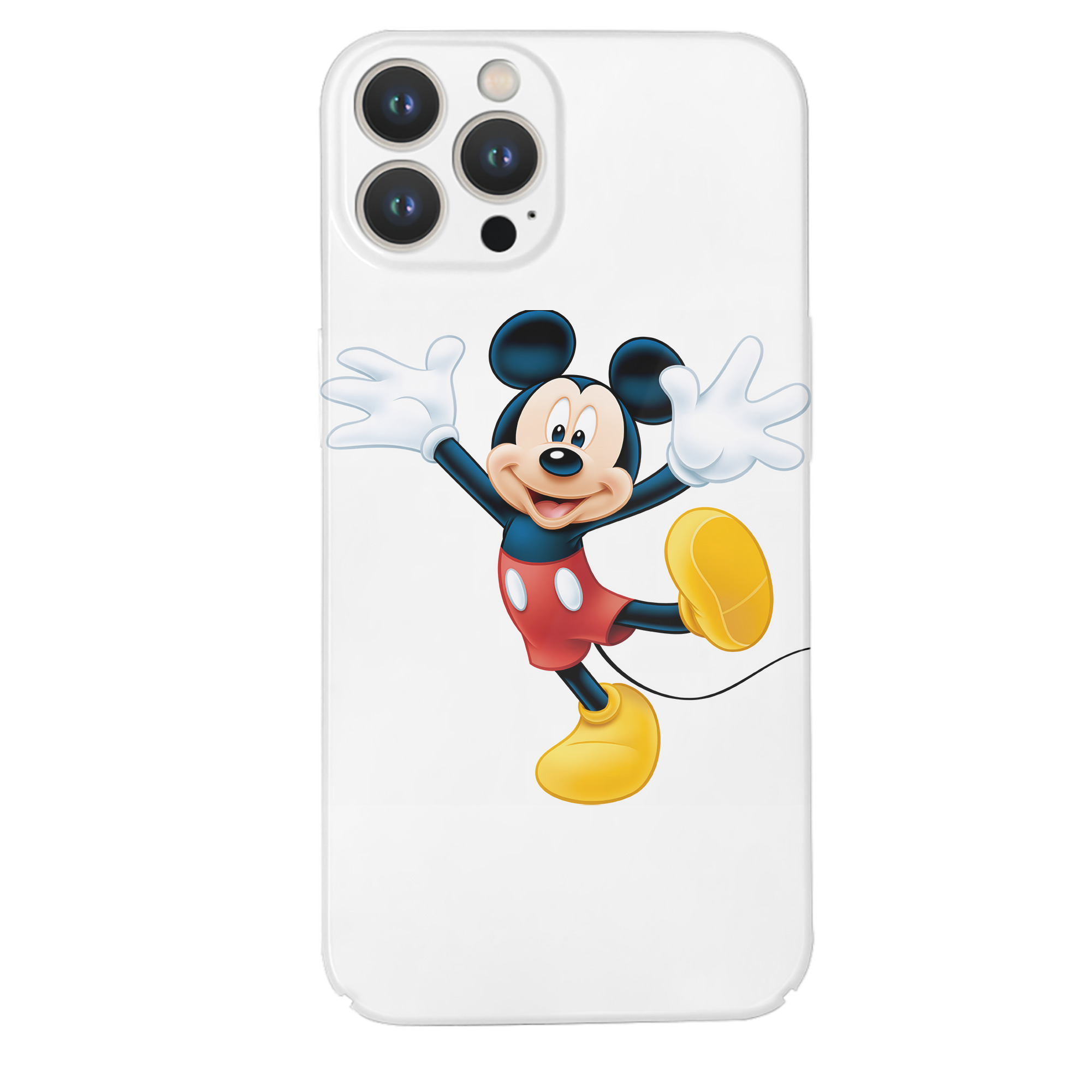 （画像用） ミッキーマウス Mickey Mouse 【iPhone 14シリーズ対応】ハードケース